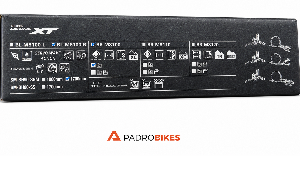 FRENOS HIDRAULICOS DEORE XT BL-M8100(R) SHIMANO