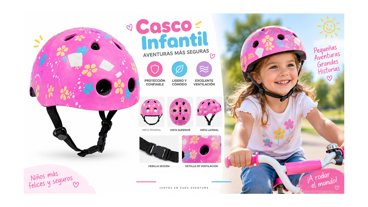 CASCO INFANTIL INMOLD KIDS FOSS