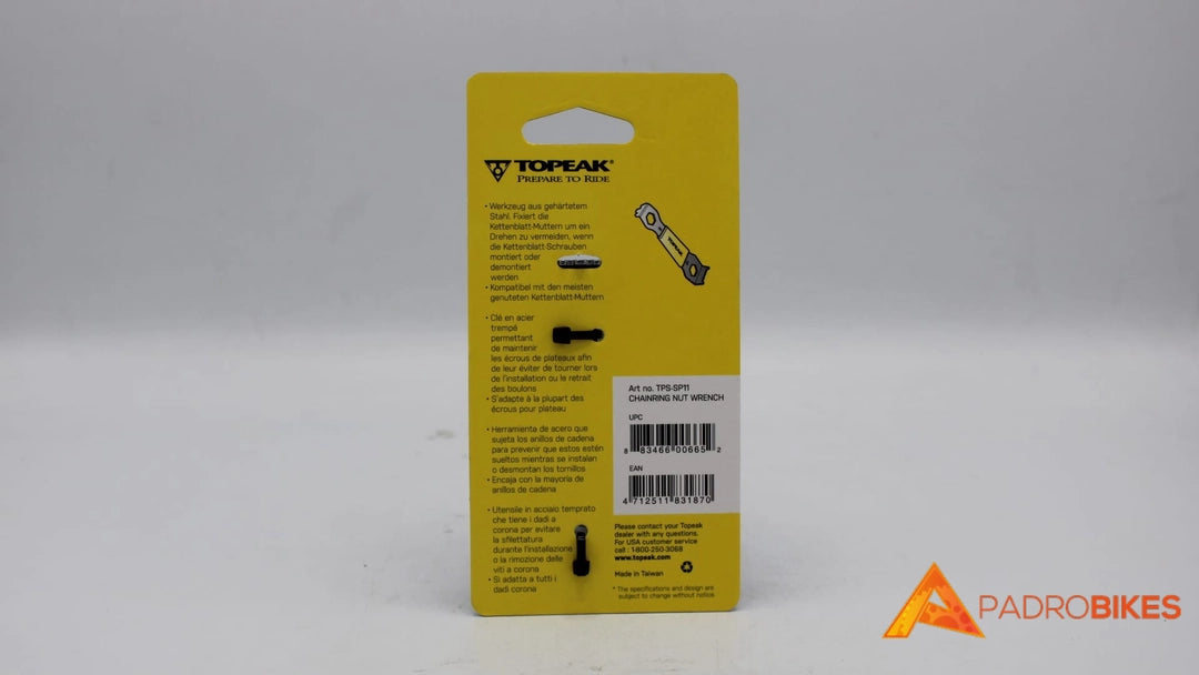 LLAVE PERNO VOLANTE TPS-SP11 TOPEAK