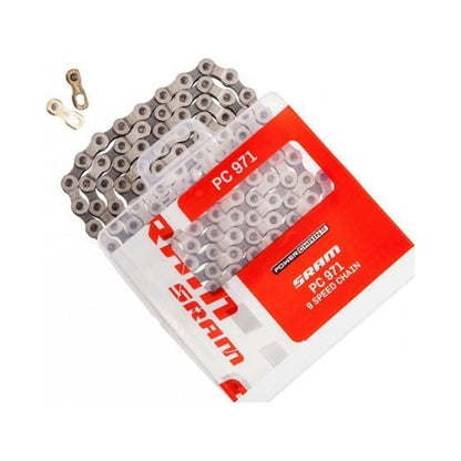 CADENA SRAM 9V PC971 114 LINKS GRIS SRAM