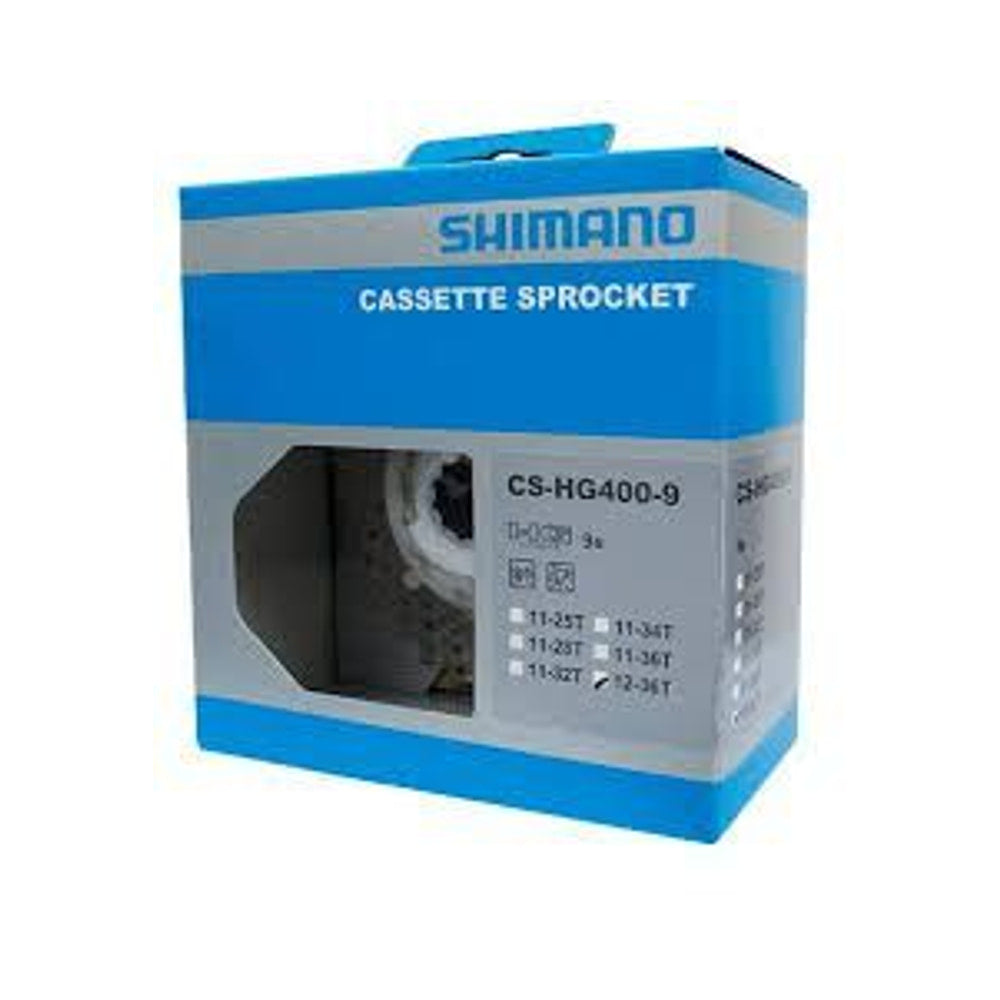 PIÑON CASSETTE 9V. (12-36) CS-HG400 ALIVIO SHIMANO