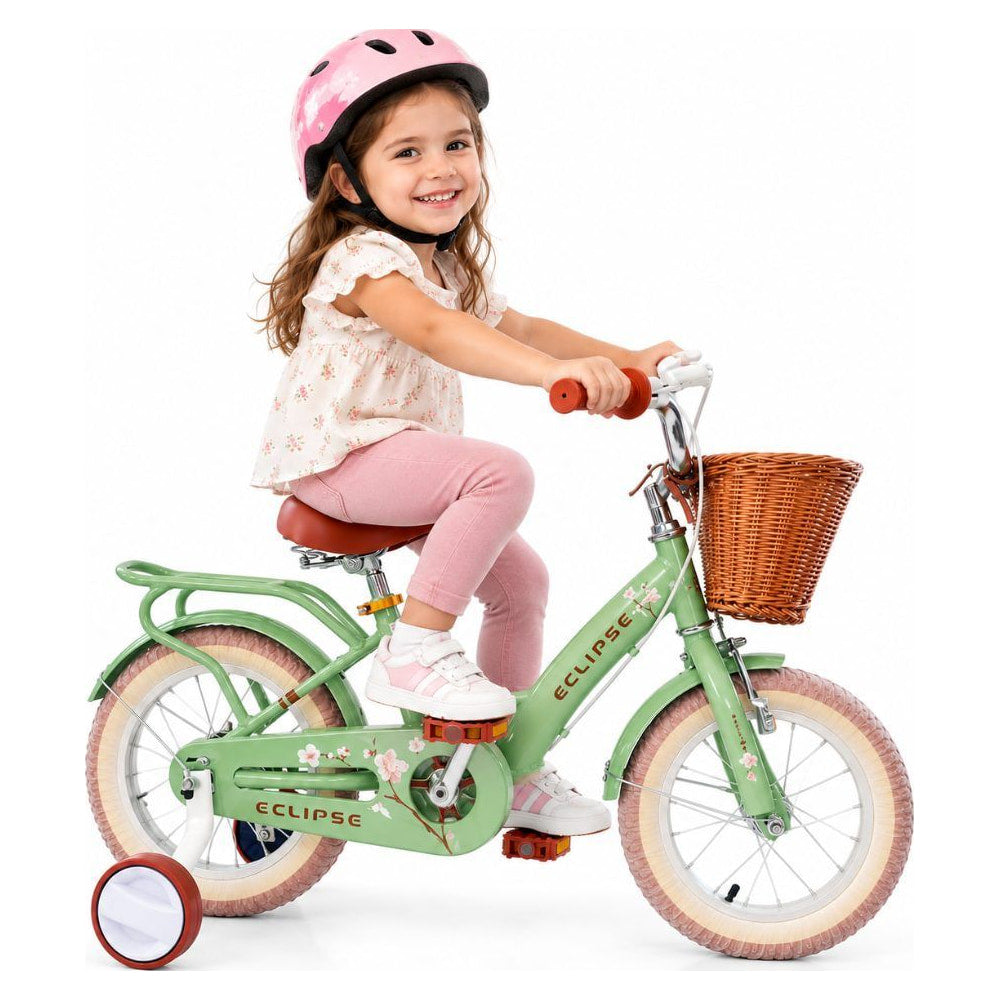 BICICLETA ARO 12 NIÑA CON CANASTO ECLIPSE