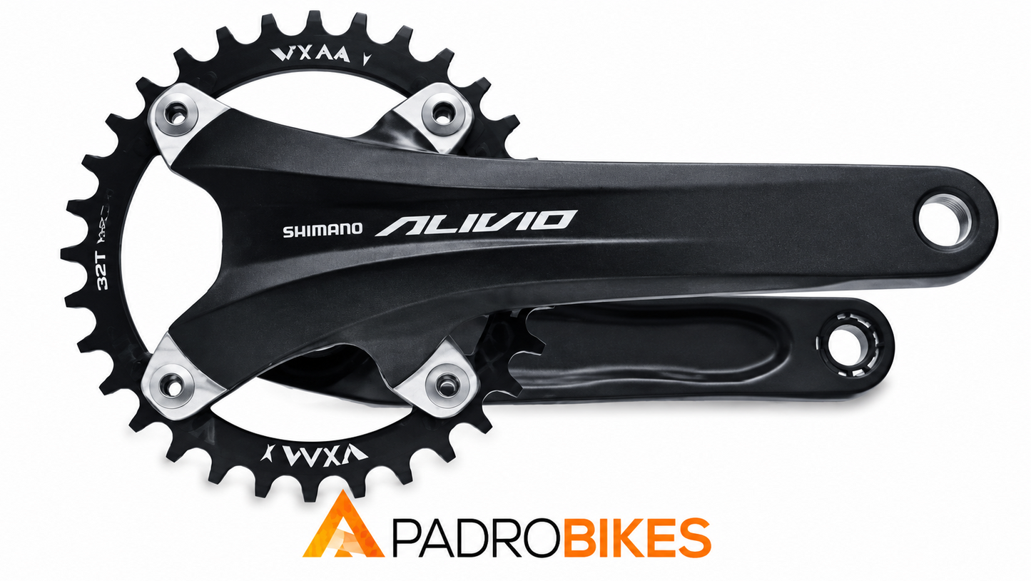 VOLANTE MONOPLATO ALIVIO NARROW SHIMANO