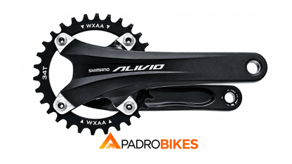 VOLANTE MONOPLATO ALIVIO NARROW SHIMANO