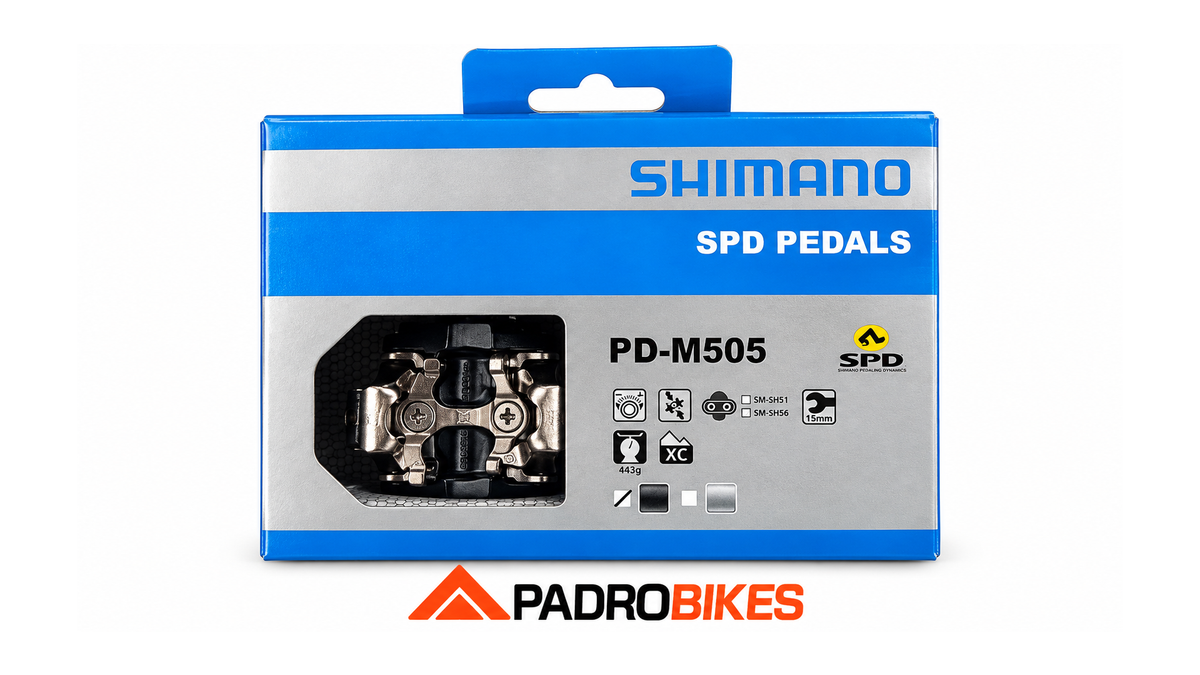 PEDAL CON CALAS PD-M505 SHIMANO