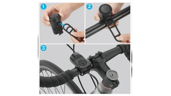BOCINA ELECTRICA BICYCLE HORN GENERICO