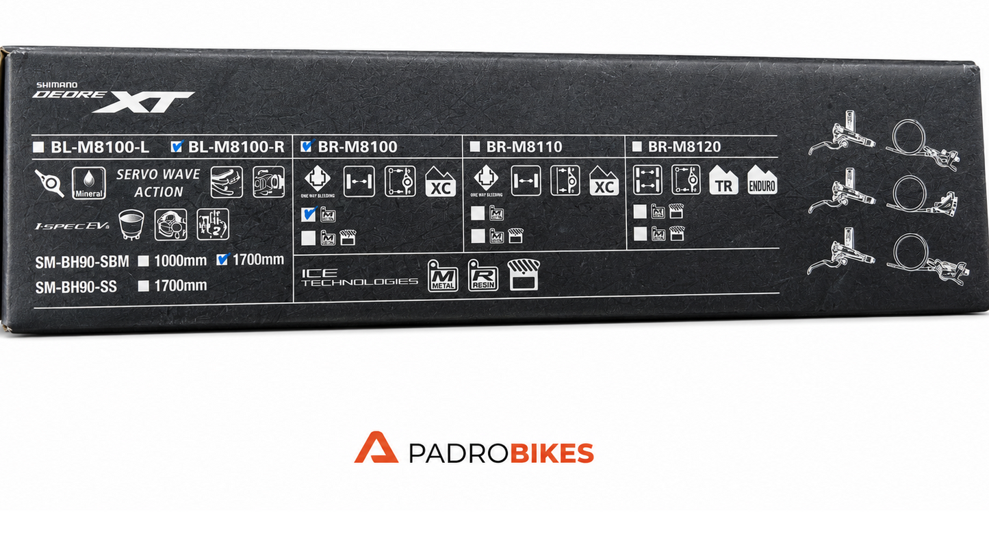 FRENOS HIDRAULICOS DEORE XT BL-M8100(R) SHIMANO