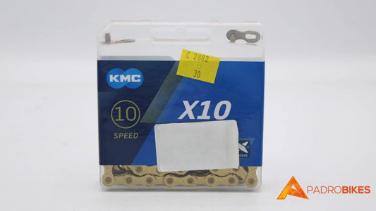 CADENA X-10 DORADO KMC