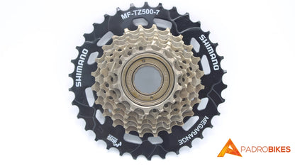 PIÑON 7 VELOCIDADES  MF-TZ500-7 MEGARANGE SHIMANO