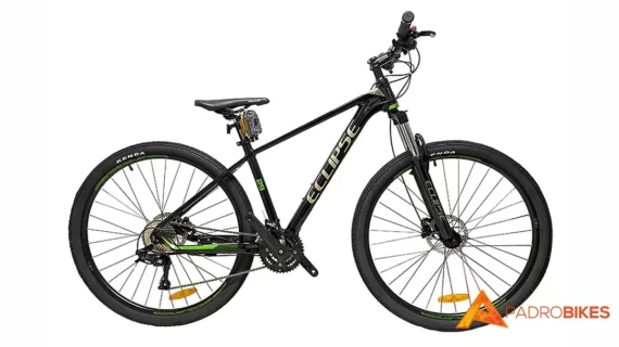 BICICLETA ARO 29 1X9 ECLIPSE NEGRO/VERDE L